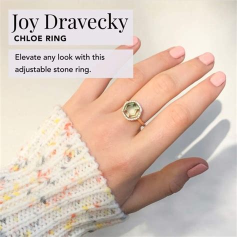 chloe gold ring|joy dravecky chloe ring.